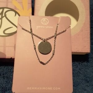 GEMMA SIMONE Presley Two Necklace Layering set